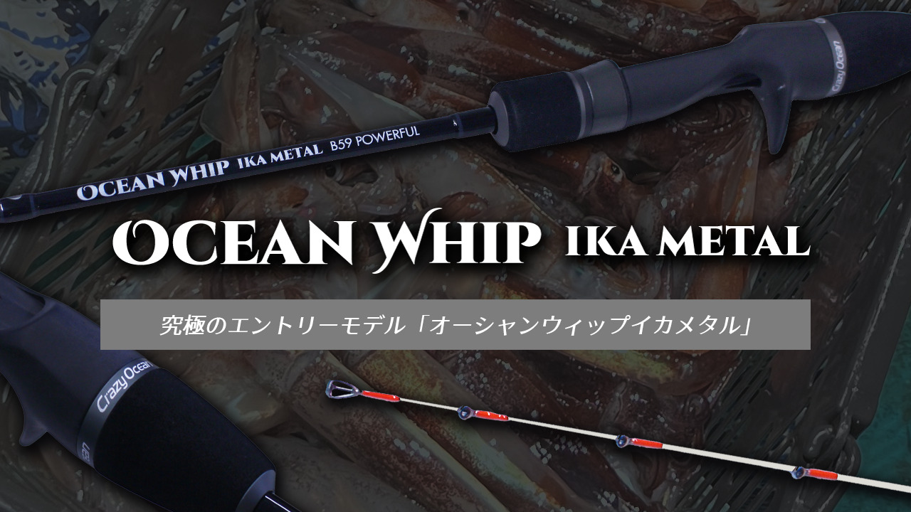 クレイジーオーシャン Ocean Whip TR B69 - ロッド